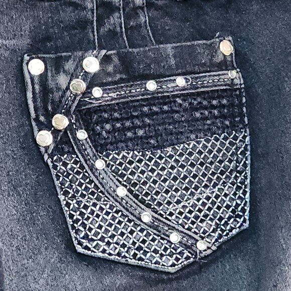 Fashion 2 Love Dark Blue Jeans Size 20 - Picture 6 of 9